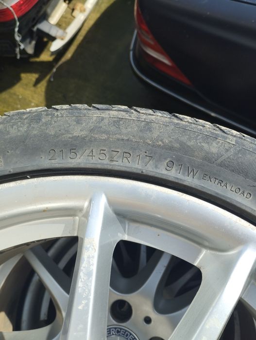 17" Джанти с гуми за Mercedes А класа и Б класа