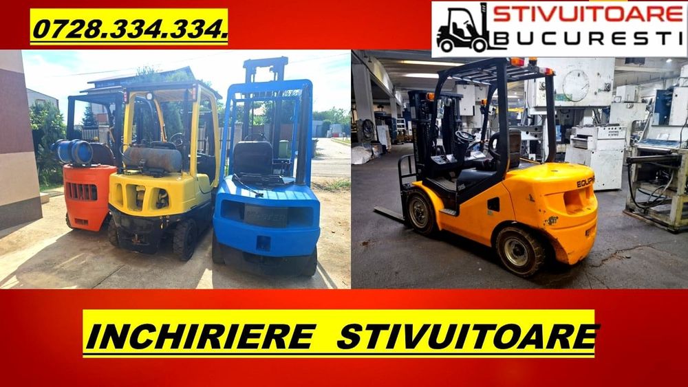 Închirieri Stivuitoare În București Ilfov Motostivuitoare