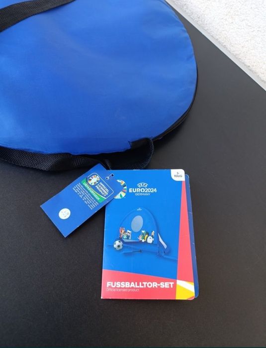 joaca copii poarta fotbal pop up minge pompa poarta uefa 2024