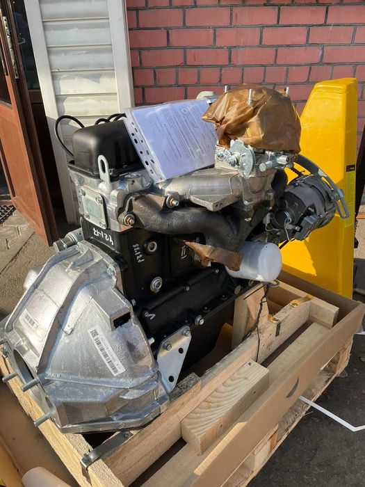 Двигатель в сборе УАЗ Евро-0 чугунный блок