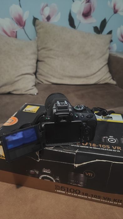 Nikon D5100 + объектив 18-105mm