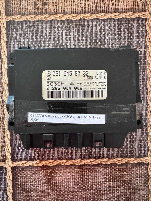 MERCEDES W208 CLK Parktronic Управление