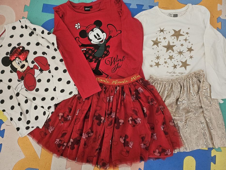 Блуза и пола 134 размер