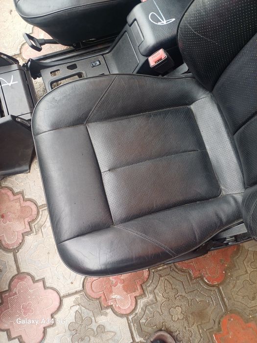 Кожанный салон w202