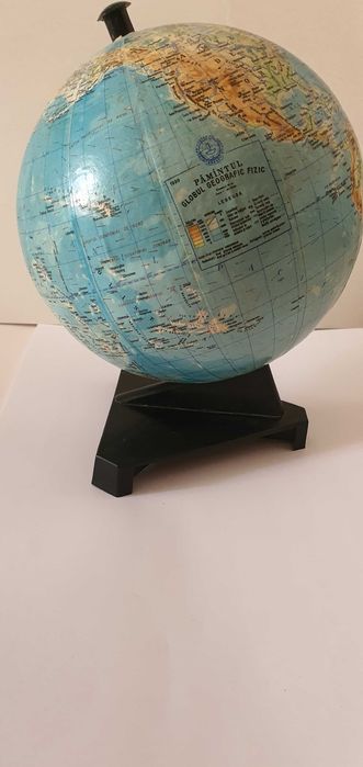 Globul pamantesc cu suport rotativ- 20 cm.