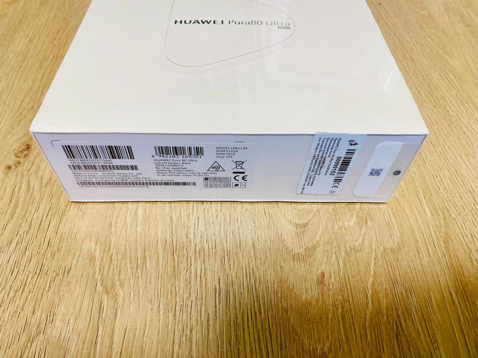 ЧИСТО НОВ !!! Huawei Pura 80 Ultra 512GB, 16GB RAM, Golden Black
