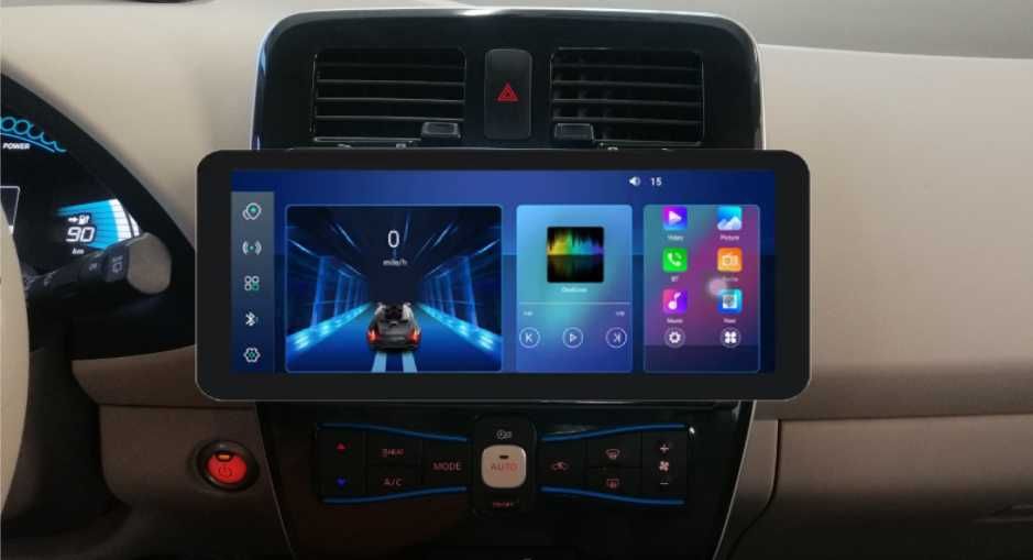 Nissan Leaf 2009-2017, -  9"/12.3'' Андроид Навигация , 9581