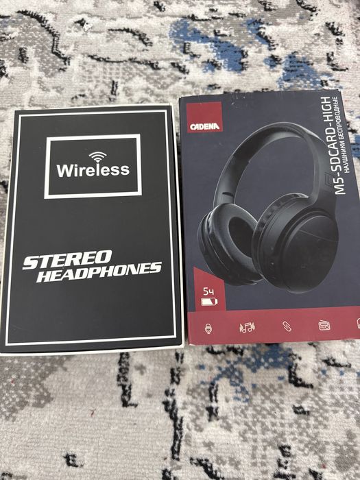 Беспроводные наушники CADENA M5 — Bluetooth, microSD, FM