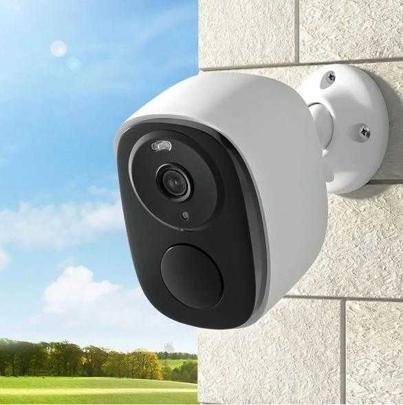 Smart Камера за видеонаблюдение F1/ Ultra HD / WI-FI +Вградена батерия