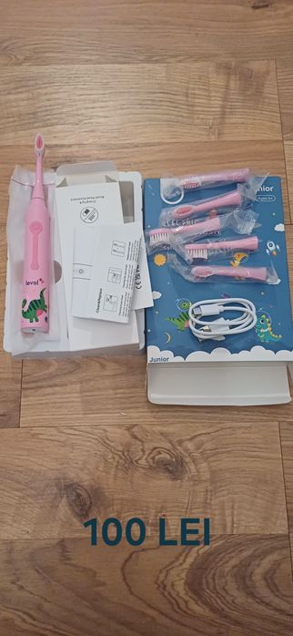 Periuță de dinti electrica pentru copii cu 6 capete