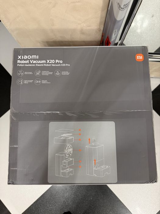 Xiaomi X20 Pro прахосмукачка робот за мокро и сухо почистване, бял BHR8859EU