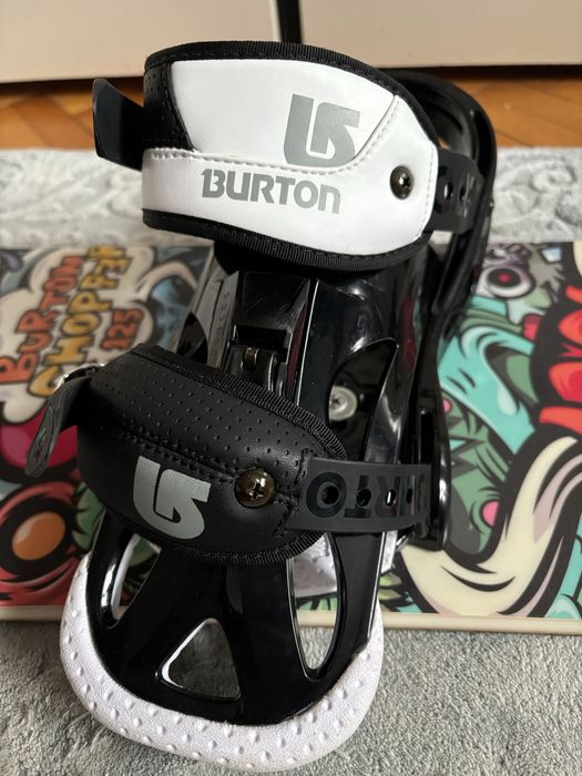 Snowboard Burton 125 cm complet – boots 36.5 – stare impecabilă