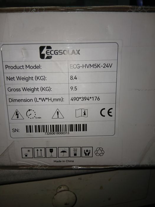 Invertor hibrid  24v ,5000w