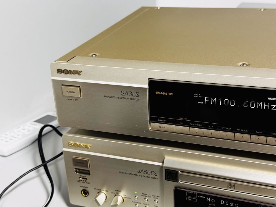 Sony ST-SA3ES – Tuner Hi-Fi High-End FM/AM | ES | RDS/EON | 30 Memorii | Auto-Betical | Dual Antenna
