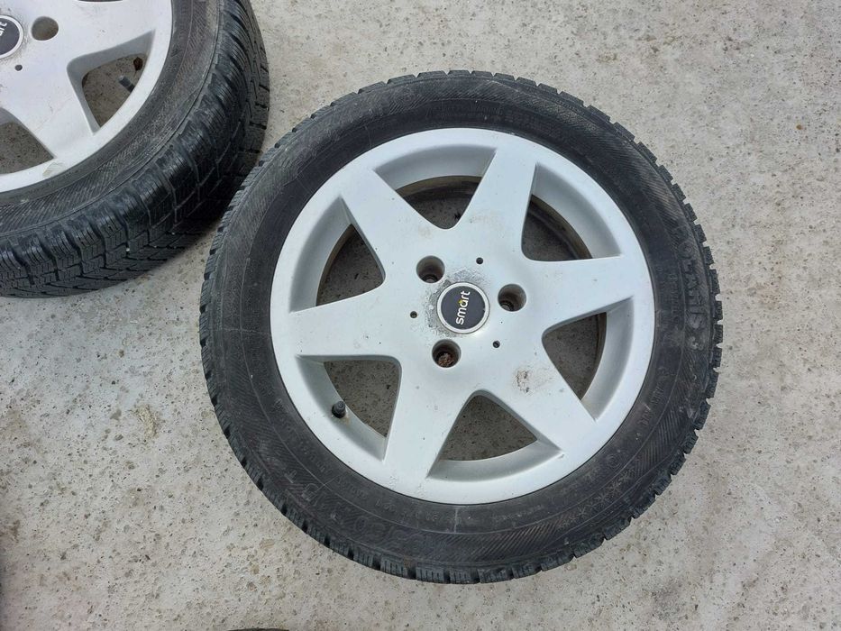 Jante aliaj, cauciucuri de iarna, luneta spate, stopuri spate Smart Fortwo an 2000