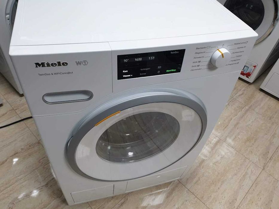 Miele Wi-Fi TwinDos Пералня Миеле 12м Гаранция