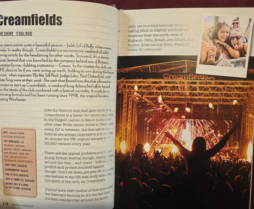 Справочник - партитата по света / Around the World in 80 Raves