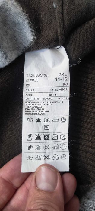 Pulover xxs (sau copii 10/12 ani Beneton