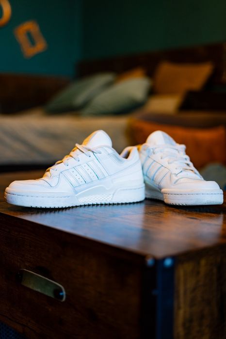 Adidas Forum Low 84, white cloud, gray