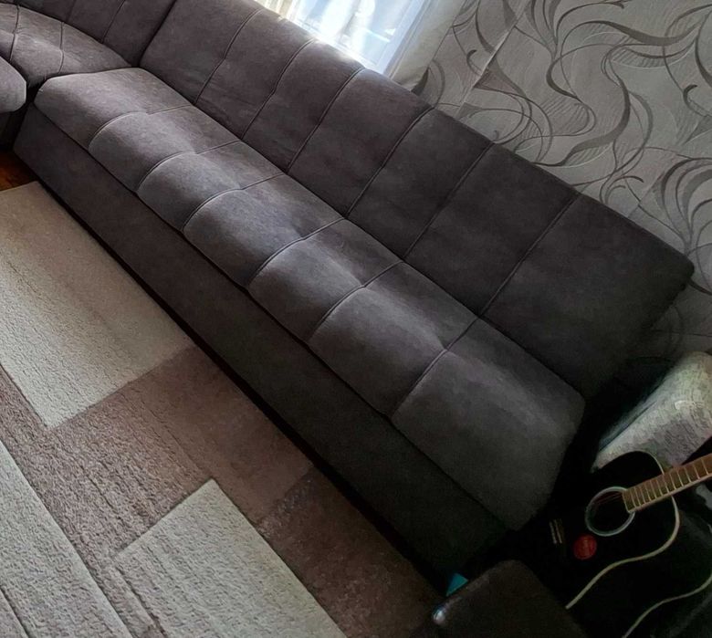 Ъглов разтегателен диван