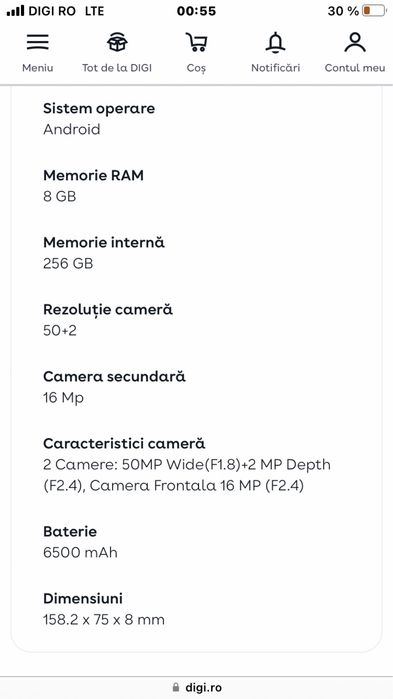 Oppo A6 pro 5G nou la cutie full box garantie