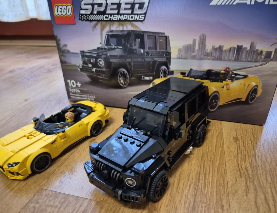LEGO® Speed Champions - Mercedes-AMG G 63 si Mercedes AMG SL 63