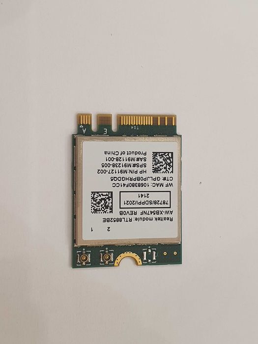 Realtek RTL8852BE Wifi карта за лаптоп
