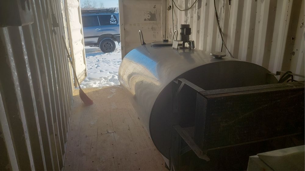 Танкер охладитель молока