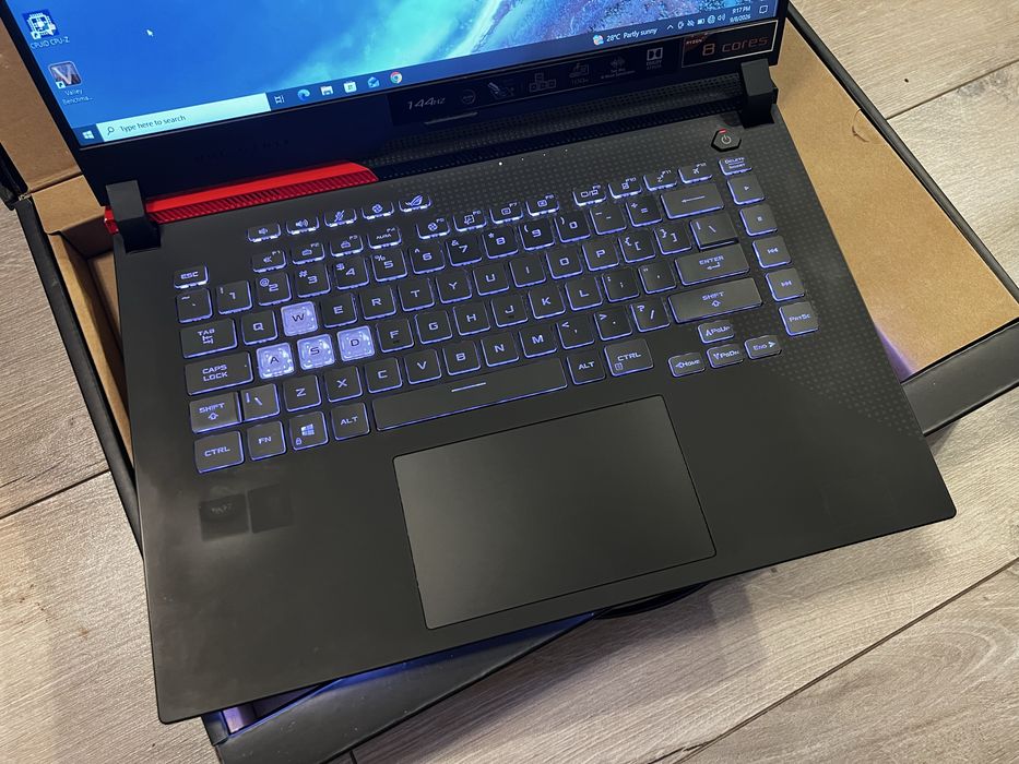 Laptop gaming ASUS ROG Strix G513IC Ryzen 7 4800H RTX3050 4gb 16gb Ram 144hz 512gb SSD