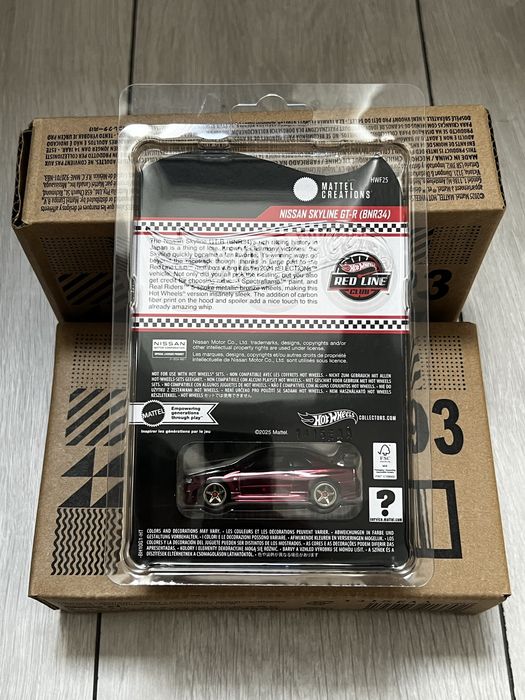 Hot Wheels Nissan Slyline GT-R (BNR34) RLC