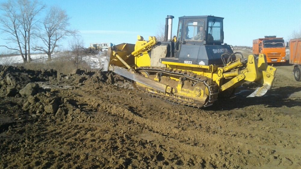 Аренда экскаватор, бульдозер,