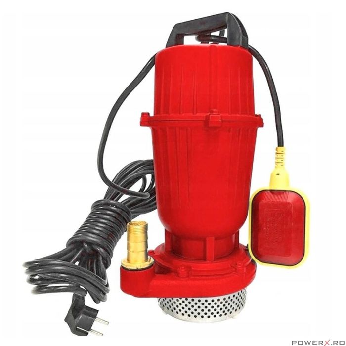 Pompa submersibila cu plutitor pentru apa 1", 0.55kw, debit 8 m3/h,