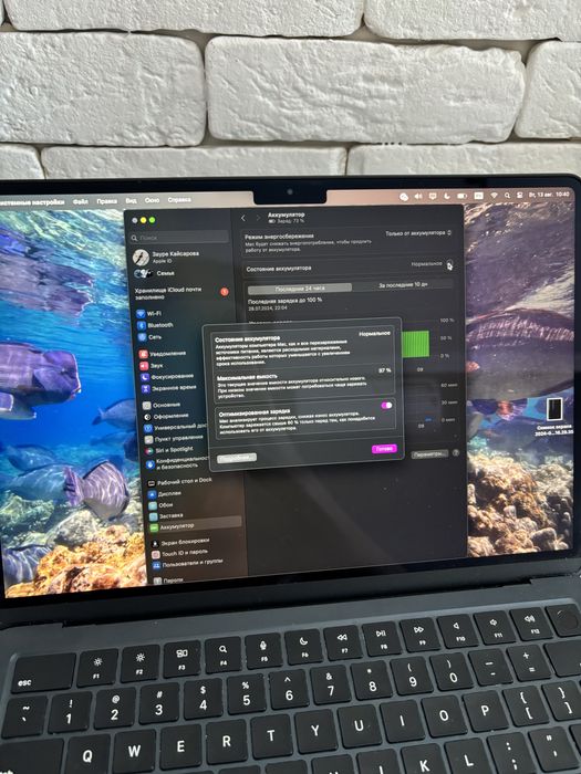 Продам Макбук эир м2/512 гб/ В отличном состоянии