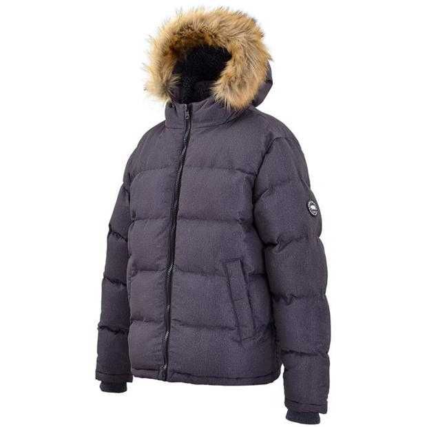 мъжко яке за зимата с подплата и два ципа SoulCal 2 Zip Bubble Jacket