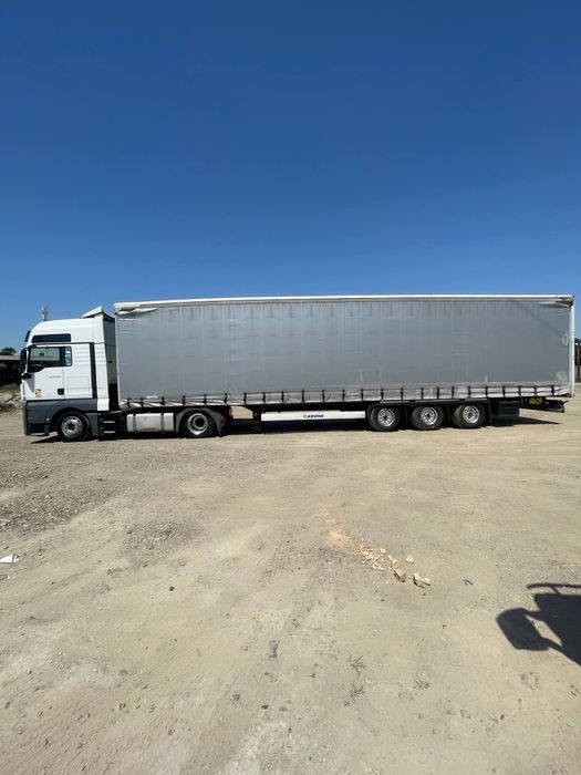 MAN TGX 18.500 EURO 6 + KRONE SD (MEGA) Прицеп Сотилади