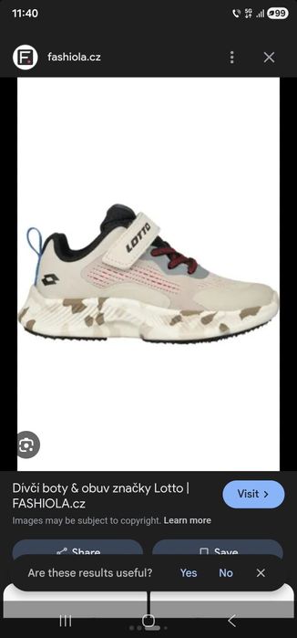 Pantofi Lotto bej