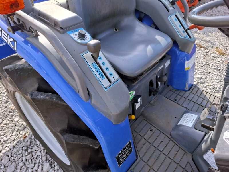 Японски трактор ISEKI TH20 20 к.с. 4WD с фреза и челен товарач - ДЖЕЙ ТРЕЙДИНГ