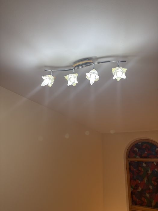 Люстра 4 рожковая, Польша