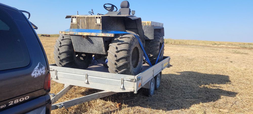 Снегоболотоход переломка