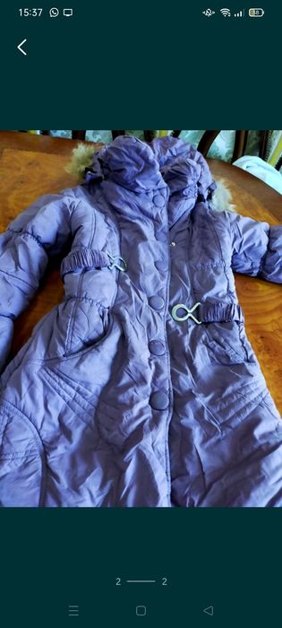 Пуховик. Куртка зимняя для девочек