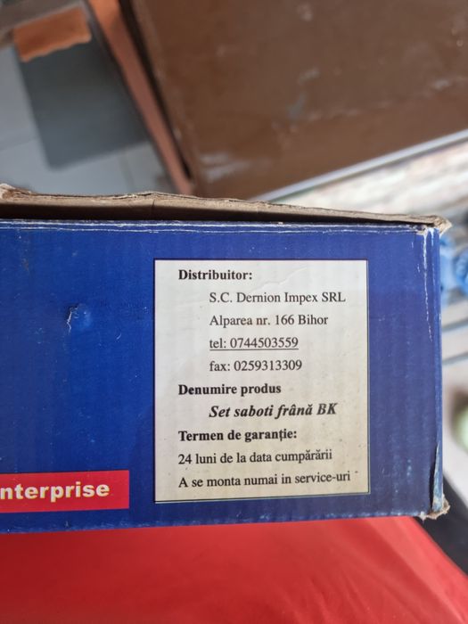 Saboti frana  dacia 1310