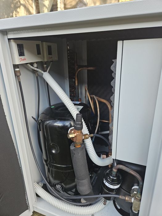 Instalatie frigorifica  de congelare 20= 30 mc.