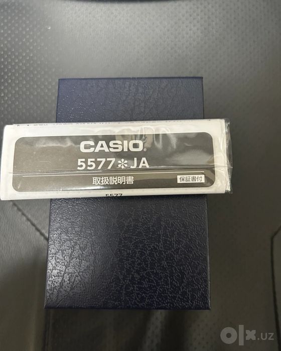 Casio erkaklar qo‘l soati — qora rang