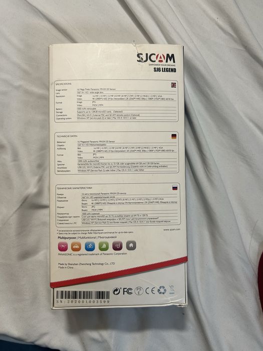 Экшн-камера SJCAM SJ6 Legend