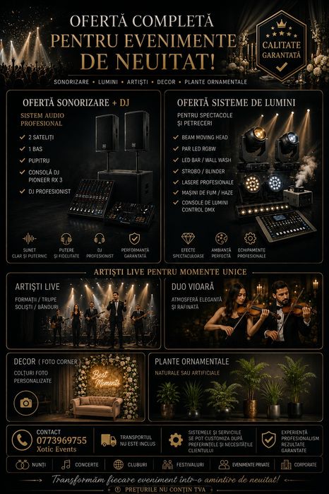 Dj pentru evenimente