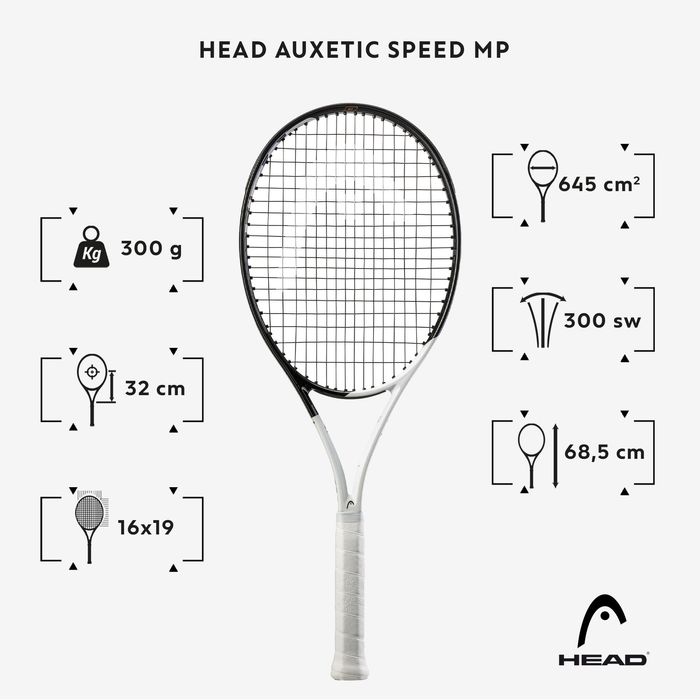 Rachetă Tenis Head Auxetic - produs resigilat - (SecondHand) Decathlon