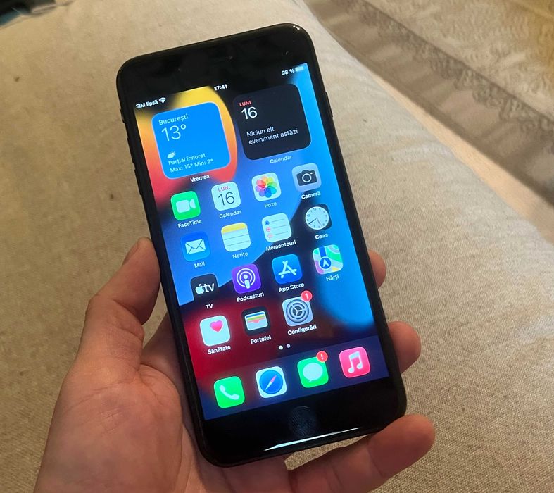 iPhone 7 Plus 128GB Black liber retea baterie 91% stare excelenta