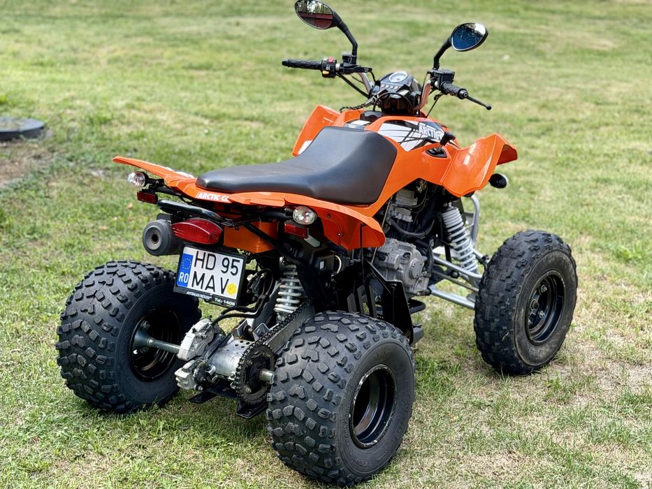 Arctic Cat DVX 300 Quad     Inmatriculat Numar Negru