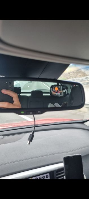 Oglinda auto bebe limina si acționare de pe telecomanda