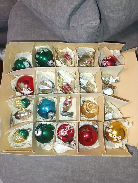 Елочные игрушки СССР